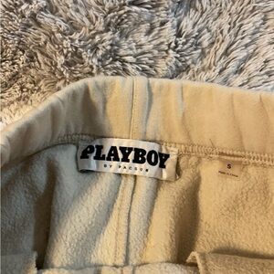 Playboy sweatpants, crème